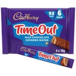 Cadbury Timeout Milk Chocolate Wafer (18 g)